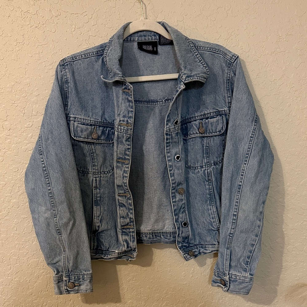Vintage Bill Blass Light Blue Denim Jacket 7